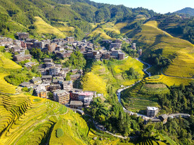 龙胜龙脊梯田风光