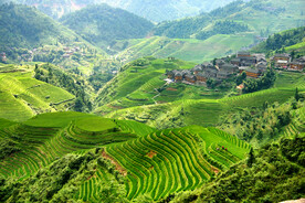 龙胜龙脊梯田风光