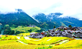 从江加榜梯田风光