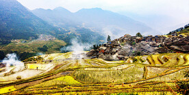 从江加榜梯田风光