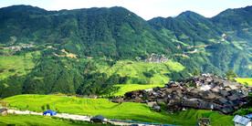 从江加榜梯田风光