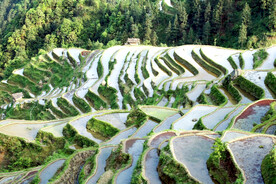 从江加榜梯田风光