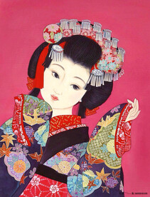 高畠华宵浮世绘