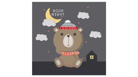 晚安小熊