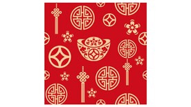 中国元素抱枕矢量