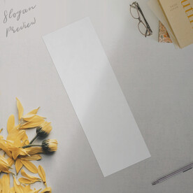 桌面排列单面竖版手幅样机