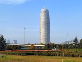 郑州地标大玉米建筑物