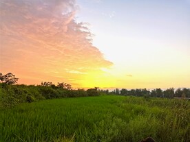 日出朝霞夕阳西下