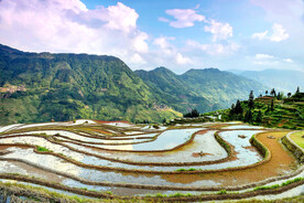 从江加榜梯田风光