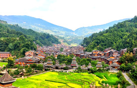 从江加榜梯田风光