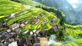 从江加榜梯田风光