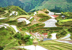 从江加榜梯田风光