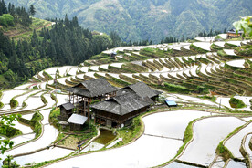 从江加榜梯田风光