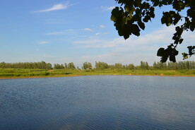 蓝天白云农村原生态老家乡村美景