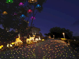 春节亮化发光小品