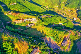 崇义上堡梯田风光