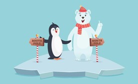 小企鹅和北极熊