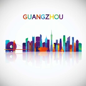 广州地标城市建筑 