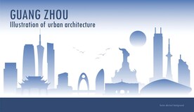 广州地标城市建筑 