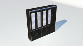 黑白简约办公文件柜