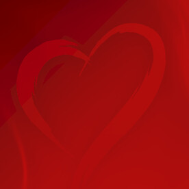 红色爱心背景