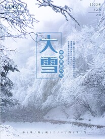 大雪海报