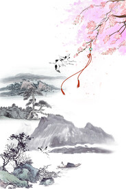 水墨画背景