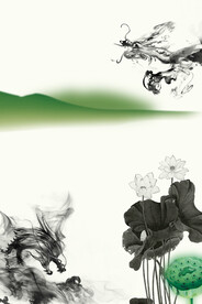 新中式电视背景墙素材