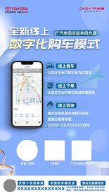 数字化购车海报