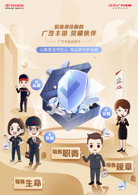 广汽丰田形象海报