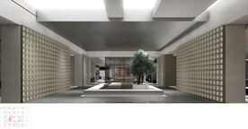 展厅 装潢效果图 3D建模  