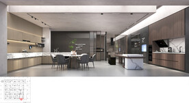 展厅 装潢效果图 3D建模  