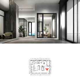 无主灯 展厅效果图   全屋定