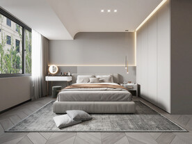 无主灯 家装效果图  装潢效果