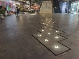 广场艺术地埋灯