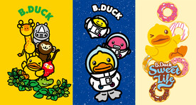 卡通鸭子