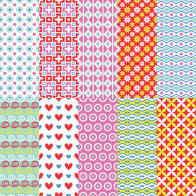 花背景 布艺 花朵 底纹 花边