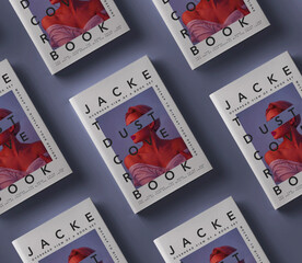 书籍封面设计样机模板