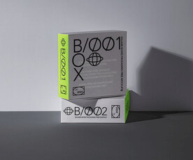 飞机盒包装样机模板