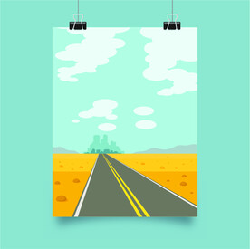 矢量海报 