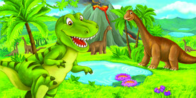 卡通恐龙