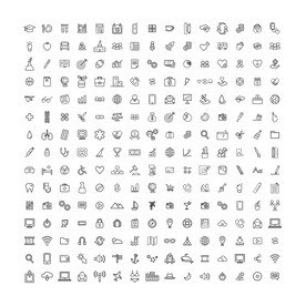 常用扁平化图标