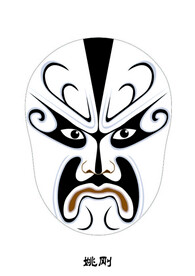 姚刚 脸谱 京剧