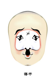 蒋干 脸谱 京剧