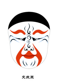 文庆王 脸谱 京剧