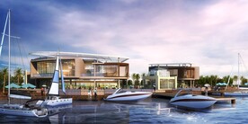 海边建筑效果图