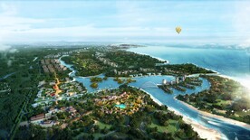 城市鸟瞰效果图