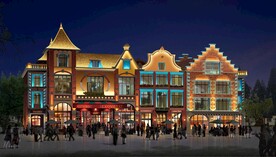 欧式商场效果图