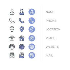图标联系方式图标icon