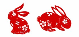 兔子剪纸